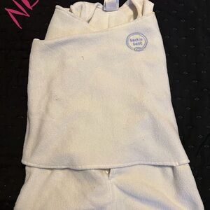 White Baby swaddle